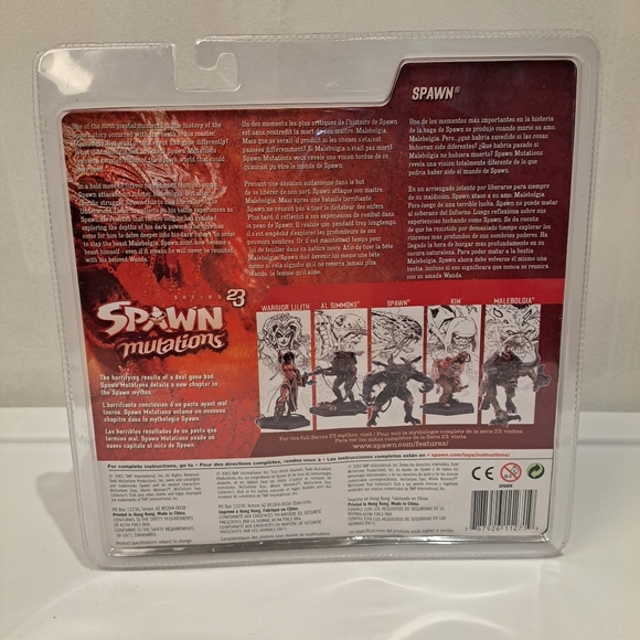 Spawn McFarlane Toys - SPAWN SERIES 23 - MUTATIONS SPAWN - Action Figure 2003 - Picture 6 of 7